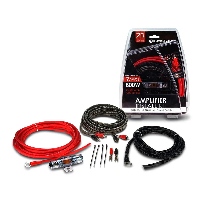 - Pet tear stain cleaning wipesPhoenix Gold ZRK10 ZRK-Series 7AWG 10mm 2 Channel Amplifier Wiring Kit (OFC)