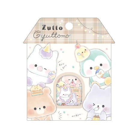 - Natural latex pet mattressKamio Zutto Gyuttomo Animals Sticker Flakes 21pcs