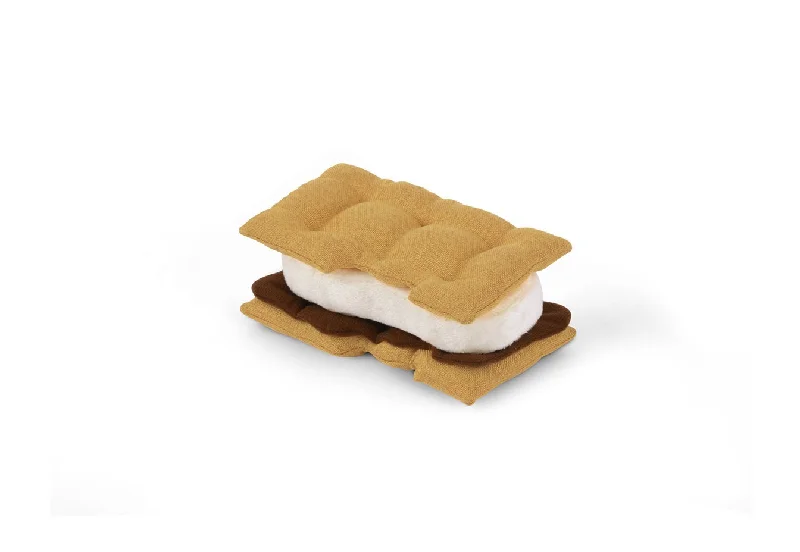 - Air box TSA certified check-inP.L.A.Y Camp Corbin Gimme S'more Dog Toy