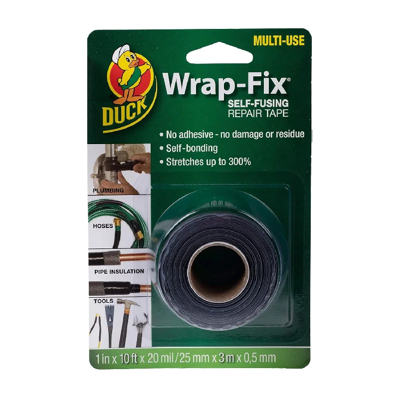 - Christmas pet Christmas clothingDuck Tape Wrap-Fix Self-Fusing Repair Tape | Self Bonding Tape 25mm x 3m - Christmas pet Christmas clothingDuck Tape Wrap-Fix Self-Fusing Repair Tape | Self Bonding Tape 25mm x 3m