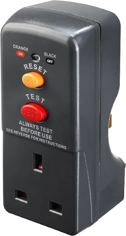 - Dog anti-slip matMasterplug Single Socket RCD Safety Adaptor, Black
