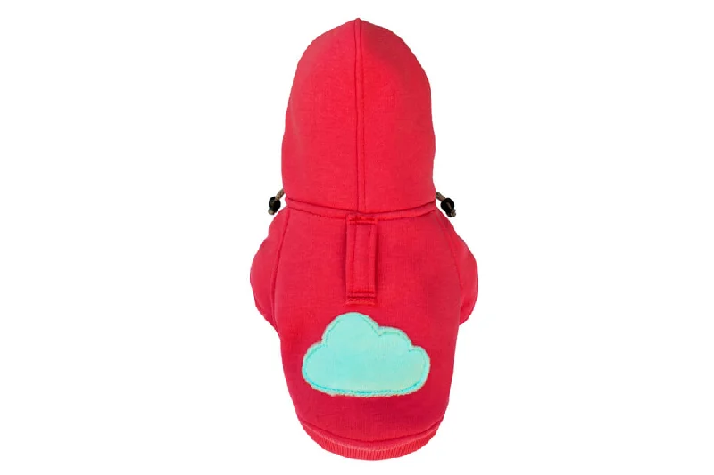 - Parrot climbing and standing wooden frameBowl and Bone Cloud Coral Dog Hoodie