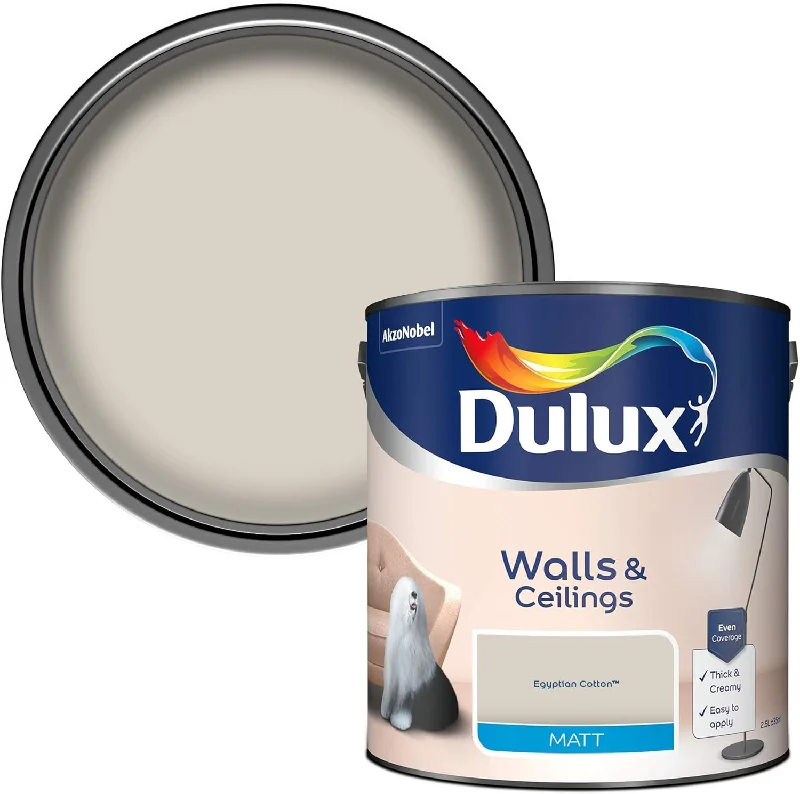 - Pregnant cat delivery room warming boxDulux Walls & Ceilings Matt Emulsion Paint - Egyptian Cotton - 2.5L