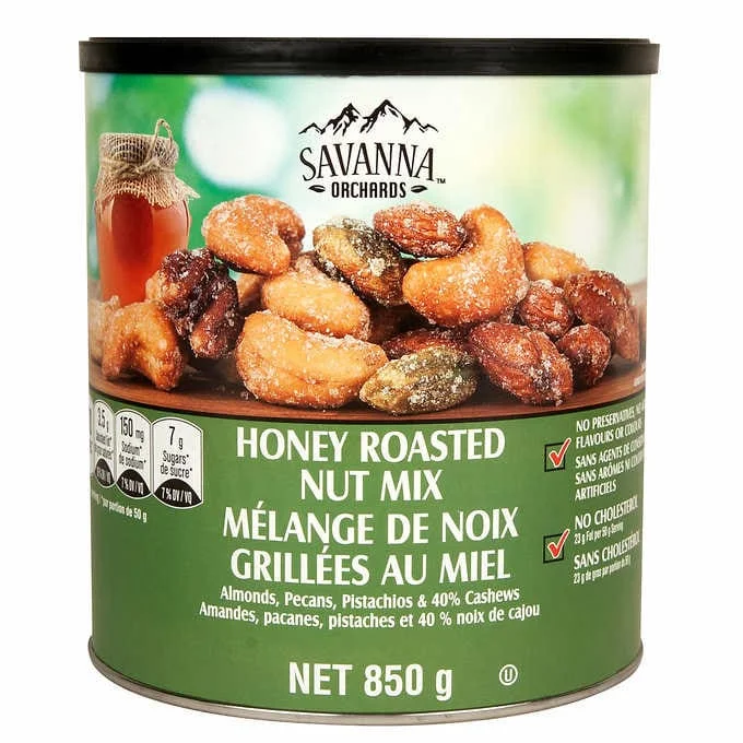 - Teething and chewing toys for puppiesSavanna Orchards Honey Roasted Nut Mix, 850 g