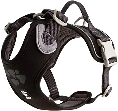 ---Hurtta Weekend Warrior Harness Raven 100-120cm