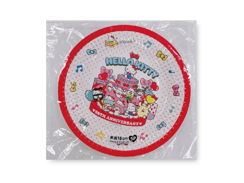 - Remote interactive pet feederHello Kitty Paper Plates 18cm Sanrio Characters 50th Anniversary