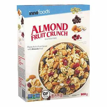---Inno Foods Gluten Free Almond Fruit Crunch Cereal, 900 g