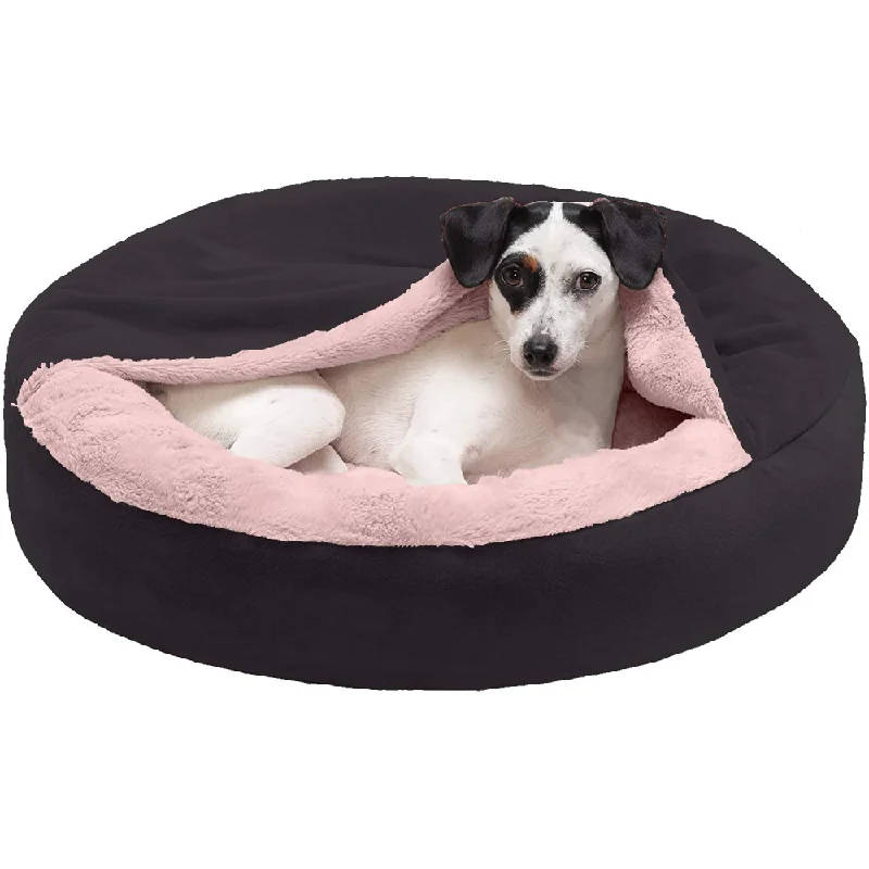 - Pet water dispenser UV sterilization versionFluffy Petslover Calming Anti Anxiety Hooded Fabric Bed with Attached Blanket for Dogs and Cats (Black) - Pet water dispenser UV sterilization versionFluffy Petslover Calming Anti Anxiety Hooded Fabric Bed with Attached Blanket for Dogs and Cats (Black)