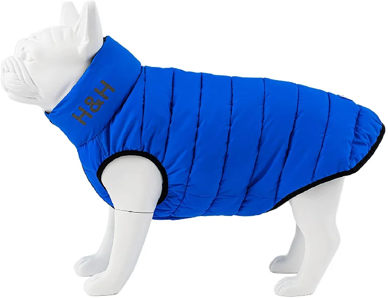 - Teething and chewing toys for puppiesHugo & Hudson Puffer Jacket Blue/Navy