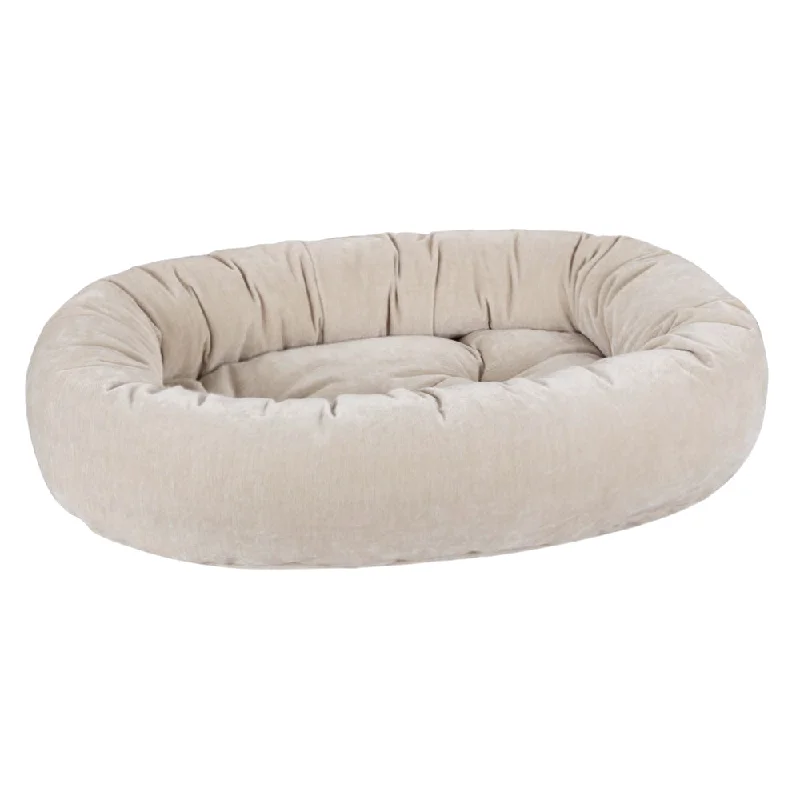 Pet birthday party clothesDonut Dog Bed: Almond