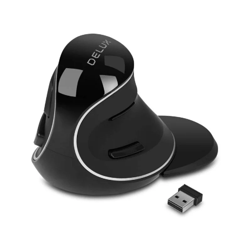 - Dog anti-slip matDelux M618PLUS Wireless Vertical Silent Ergonomic Wireless Vertical Mouse