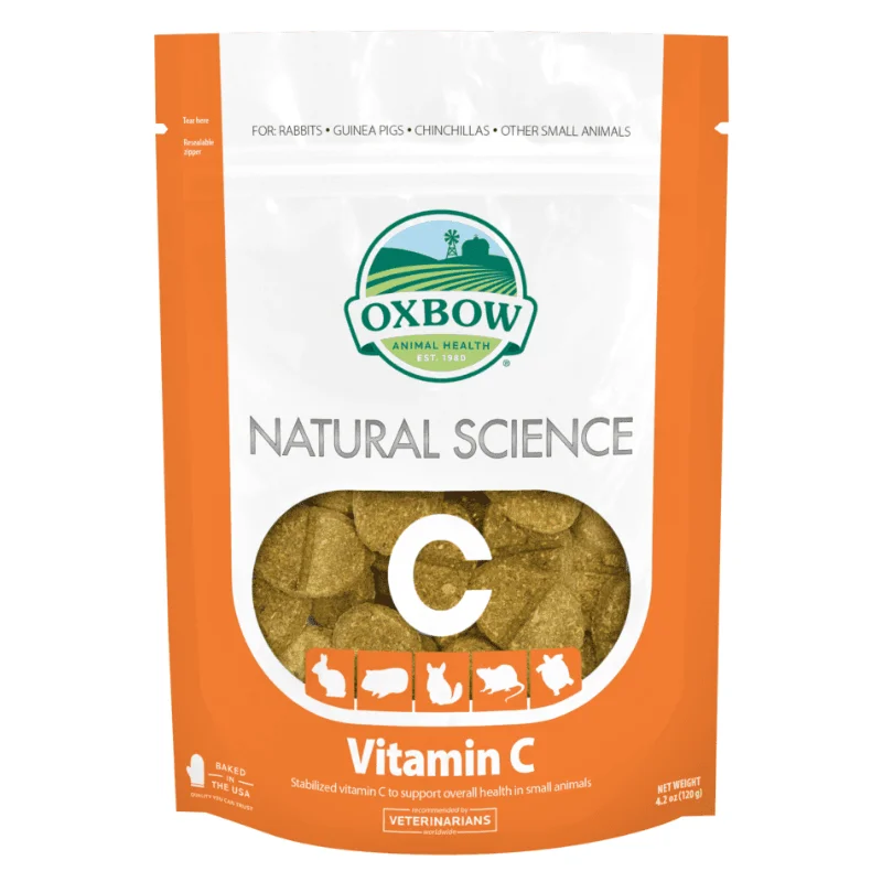 ---Small Animal Supplement - NATURAL SCIENCE - Vitamin C - 4.2 oz, 60 ct
