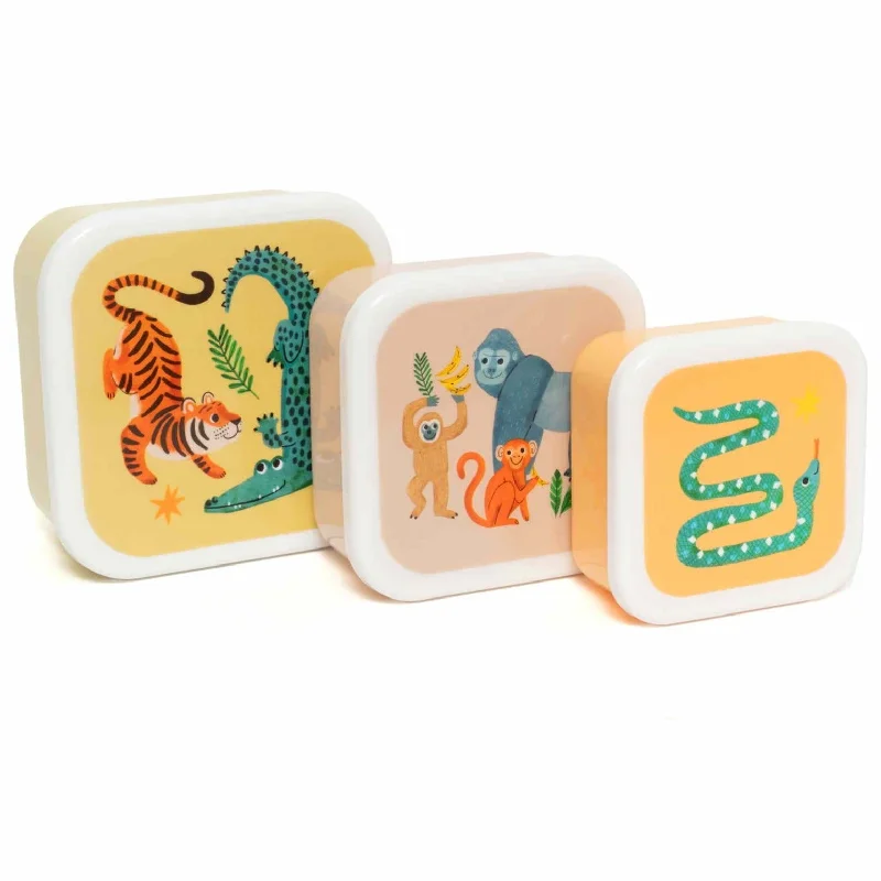 Pet ProductsLunchbox Set Upside Down Safari