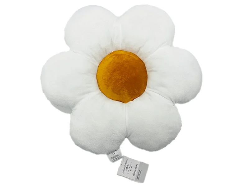 - Pet stroller can be taken on the planeFlower Cushion White