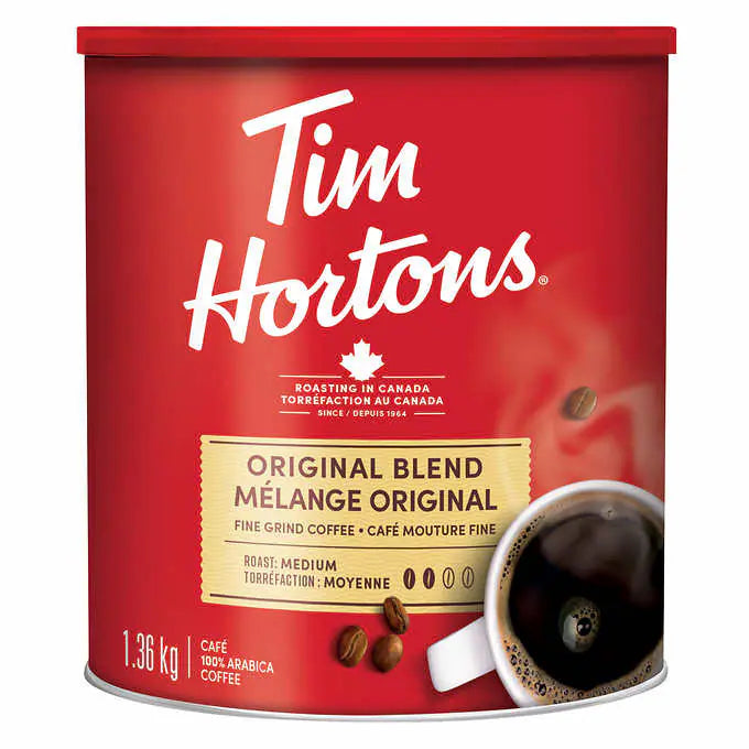 - Winter dog thick down jacketTim Hortons Original Blend Fine Grind Coffee, 1.36 kg