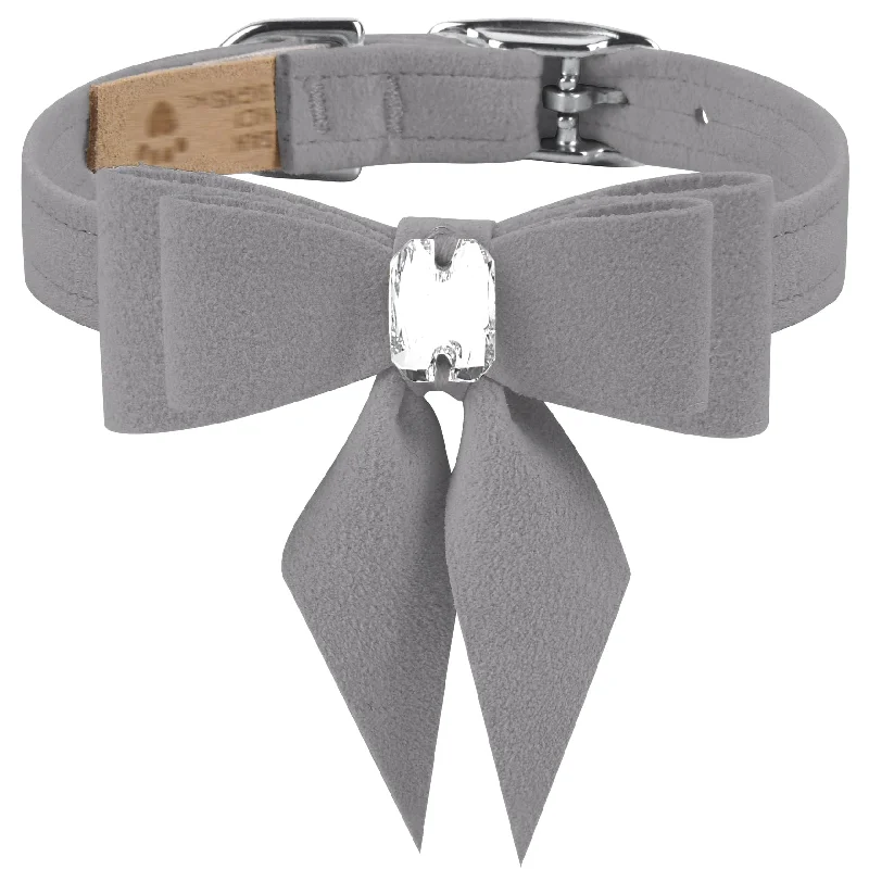 Pet winter warm clothesDouble Tail Bow Collar