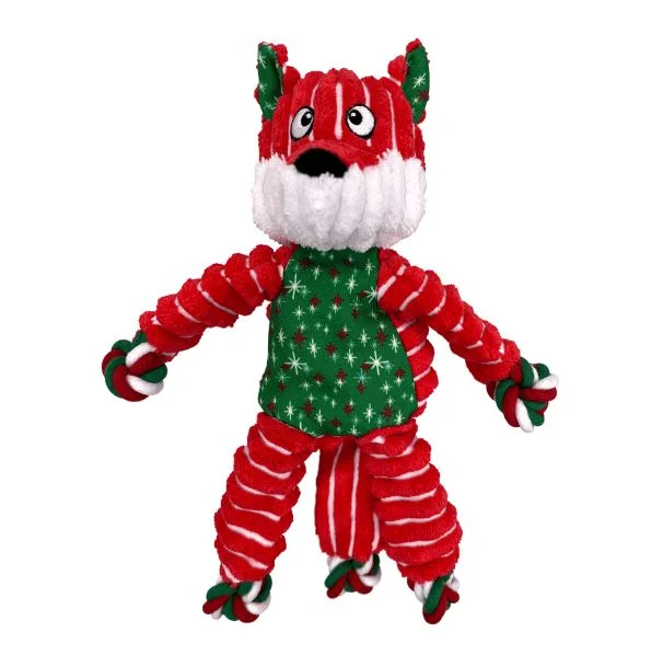 Pet ProductsKONG Holiday Floppy Knot Fox Dog Toy