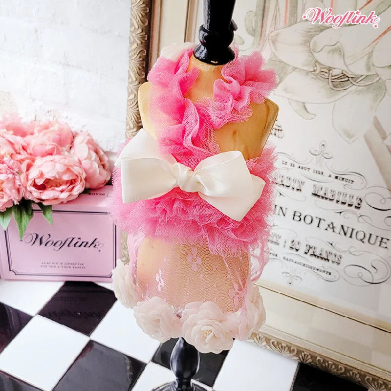 Pet retro style clothesWooflink So Very Chic Dress in Pink