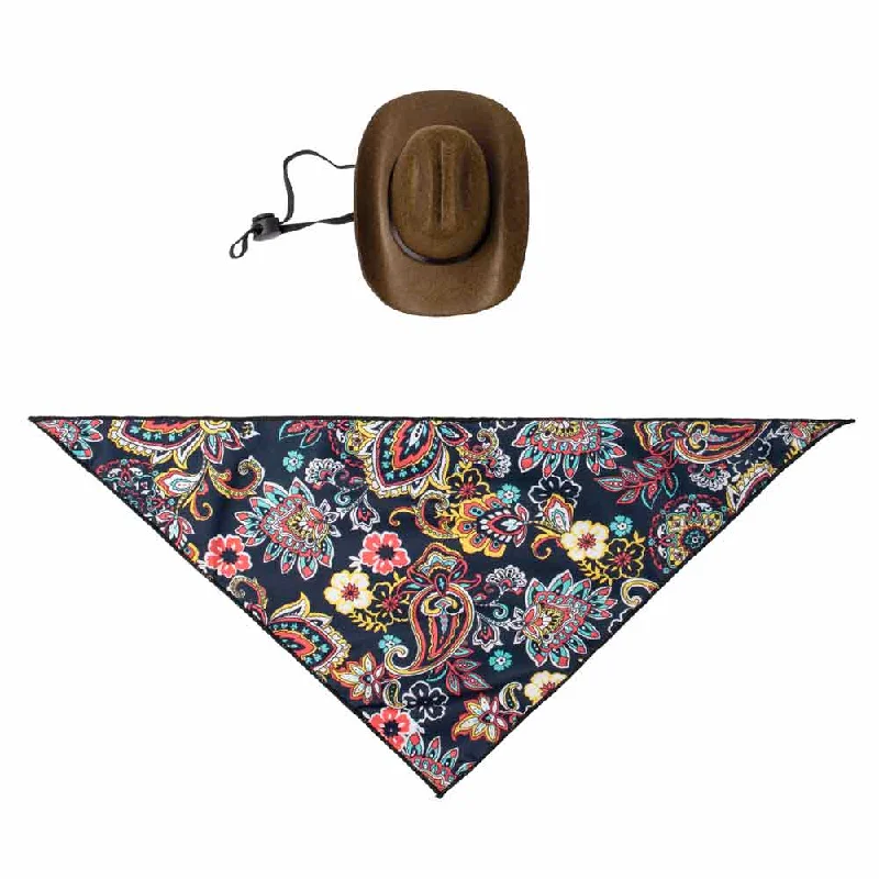 - Elderly dog ​​joint care mattressCowboy Dog Costume Hat with Bandana Set