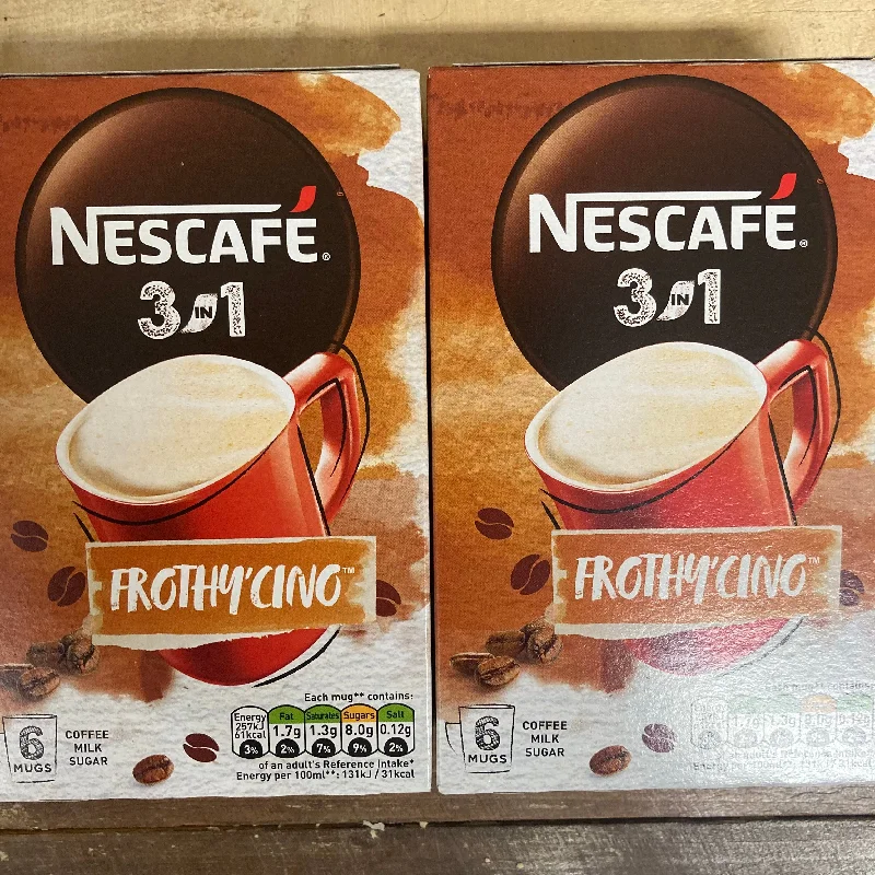 - Dog anti-slip mat12x Nescafe 3in1 Frothy'cino Sachets (2 Packs of 6x Sachets)