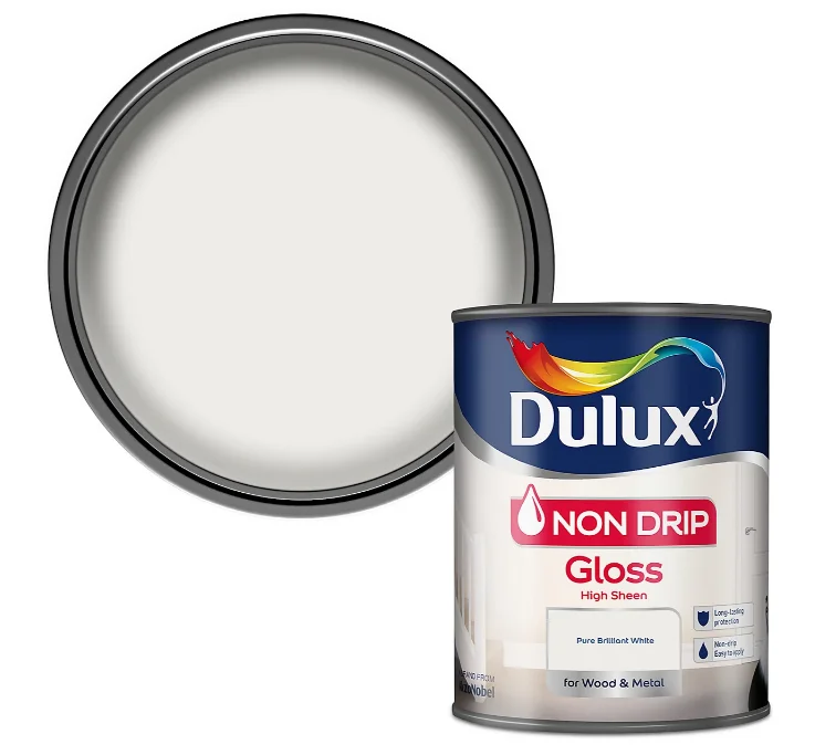 - Chinchilla cooling ice nest ceramic plateDulux Non Drip Gloss Paint For Wood And Metal - Pure Brilliant White 750 Ml
