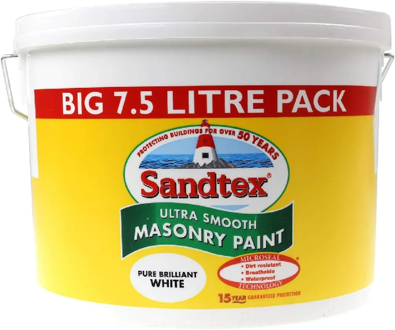 - Summer pet ice matSandtex Ultra Smooth Masonry Paint - Pure Brilliant White - 7.5 litres - Summer pet ice matSandtex Ultra Smooth Masonry Paint - Pure Brilliant White - 7.5 litres