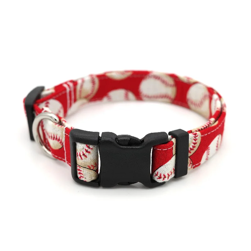  . **Dog chest harness is anti-breakaway**Baseball Dog Collar