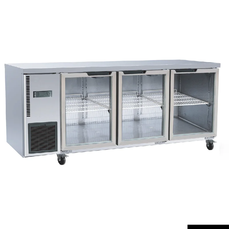 - Parrot climbing and standing wooden frameThermaster Stainless Steel Triple Glass Door Workbench Fridge TL1800TNG-3D - Parrot climbing and standing wooden frameThermaster Stainless Steel Triple Glass Door Workbench Fridge TL1800TNG-3D