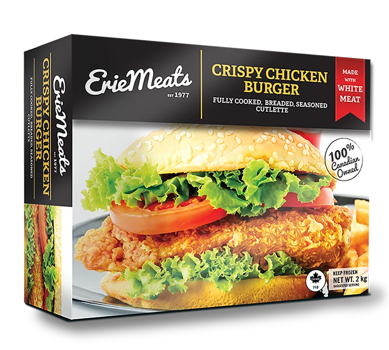 - Elderly dog ​​joint care mattressErie Meats Crunchy Chicken Burger