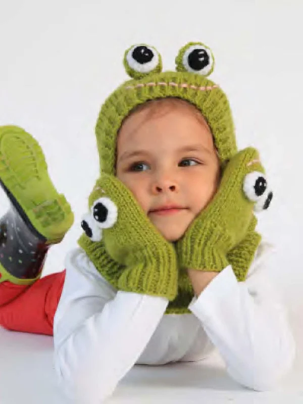 - Dog disposable foam shower gelFunky Frog Hat And Mittens Pattern (Knit-Crochet)