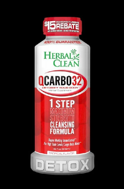 ---Herbal Clean QCarbo32 Tropical Detox Drink