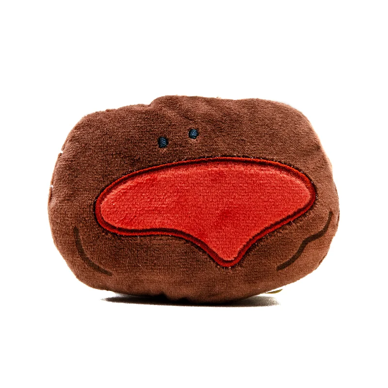 ---Plushie Key Chain Cute Eyes Bento Box Hamberger Steak
