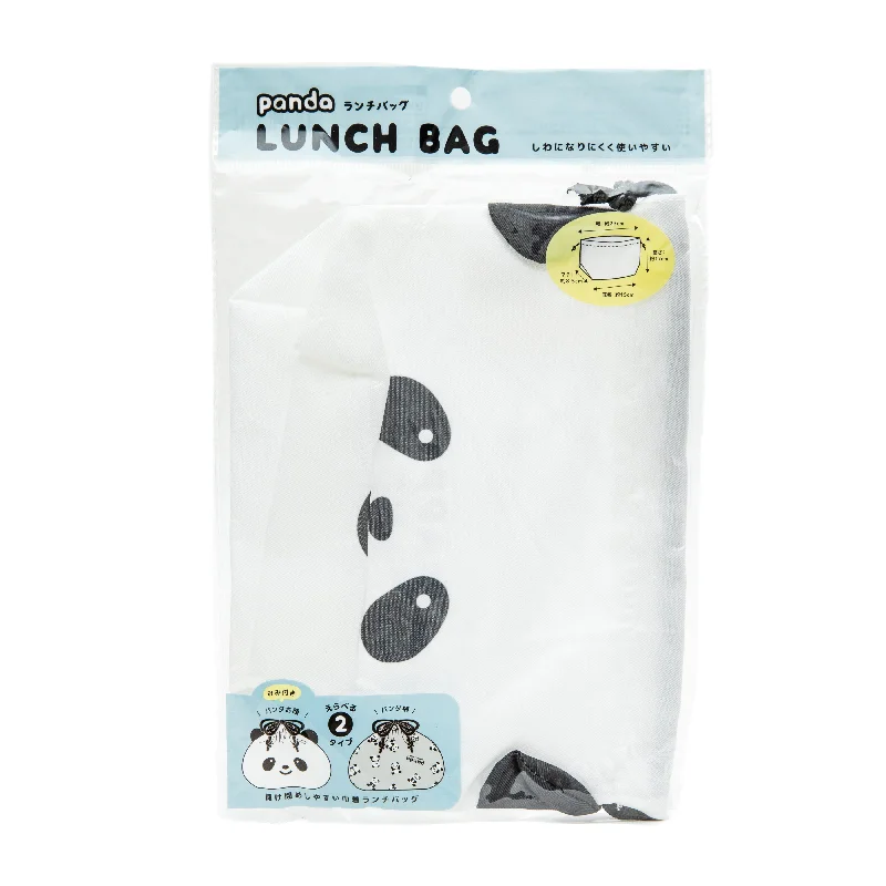 - Organic cotton dog bibsPanda Lunch Bag