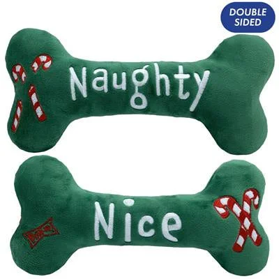 - Rabbit grass rack to prevent waste food boxLulubelle's Power Plush Naughty Nice Bone (Large)