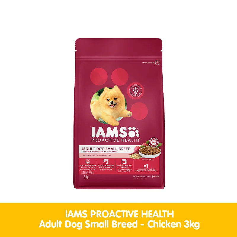 - Gastrointestinal conditioning dog foodIAMS Proactive Health Adult Dog Small Breed - Chicken 3kg - Gastrointestinal conditioning dog foodIAMS Proactive Health Adult Dog Small Breed - Chicken 3kg
