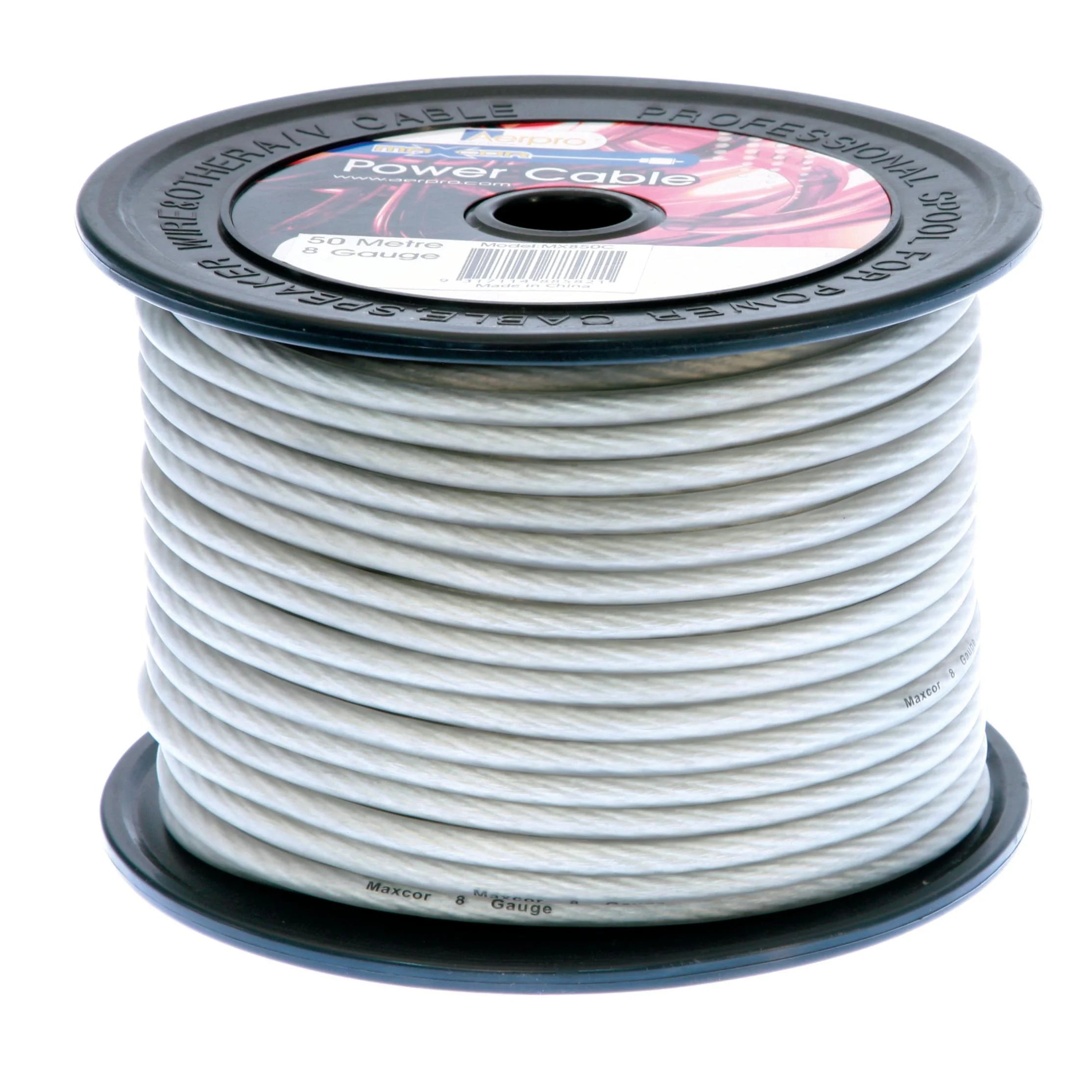  -Explosion-proof leash FOR LARGE dogsAerpro MX850C Maxcor 8AWG 50m Silicon Cable (Clear)