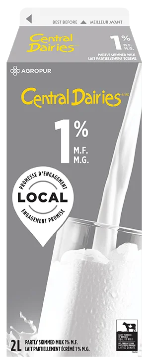 - Pet tear stain cleaning wipesCentral Dairies Milk 1%