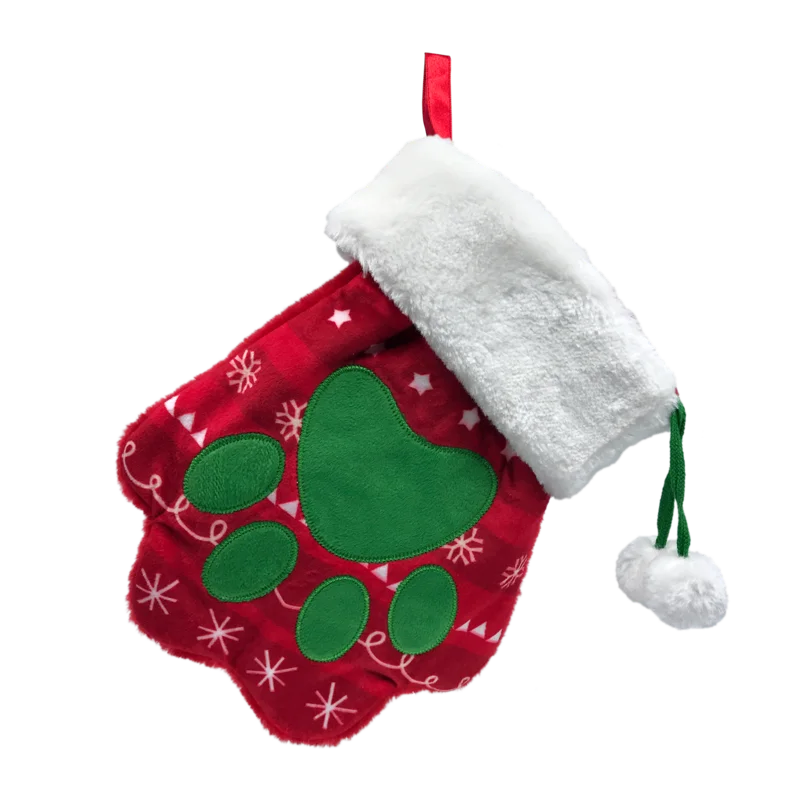 - Cat nail clippers with LED lightsKONG Holiday Stocking Paw Toy