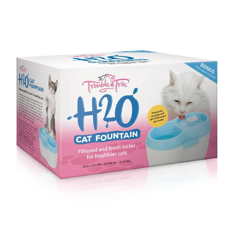  . **Price and Purchasing**  Trouble & Trix H2O Cat Fountain