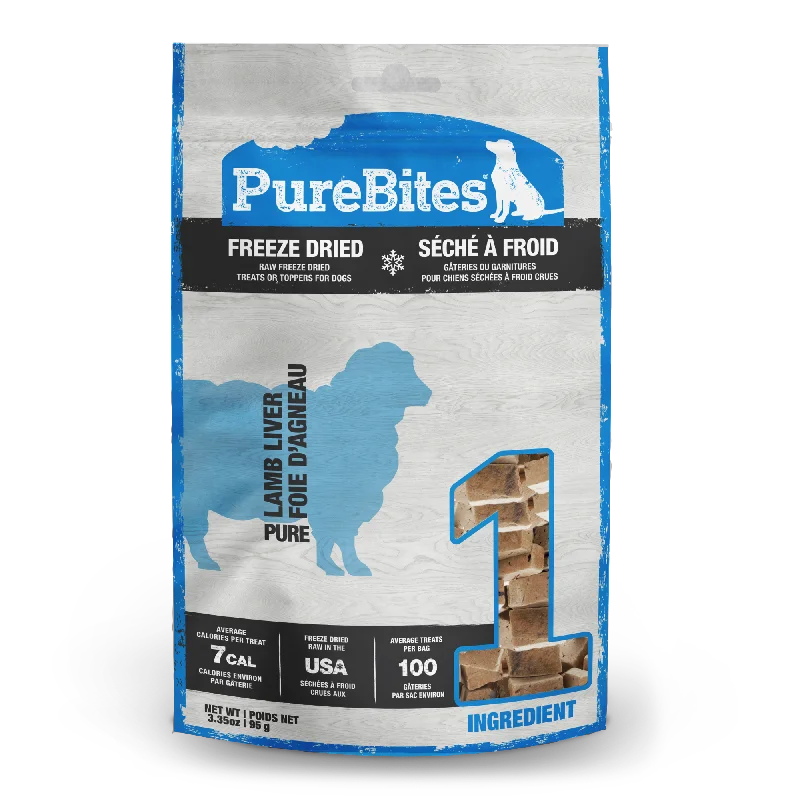 - Food for sterilized dogsPureBites Freeze Dried Lamb Dog