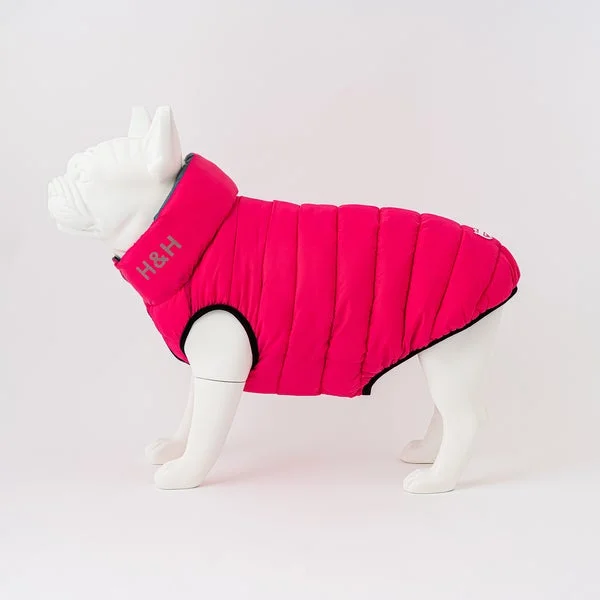 - Pet water dispenser UV sterilization versionHugo & Hudson Puffer Jacket Pink/Grey