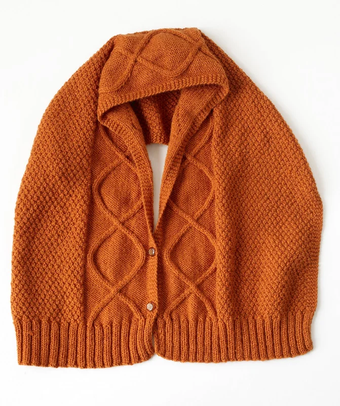  -Anti-scratch scratching board AND cat bed in oneScarf 3-Ways (Knit)