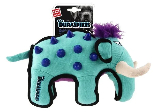 - Teething and chewing toys for puppiesGiGwi Duraspikes Extra Durable Elephant (Light Blue) - Teething and chewing toys for puppiesGiGwi Duraspikes Extra Durable Elephant (Light Blue)