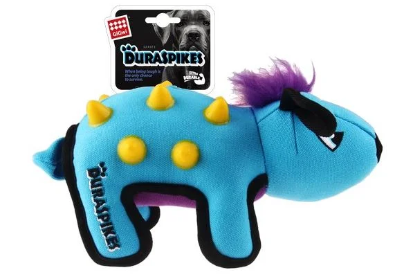  -Explosion-proof leash FOR LARGE dogsGiGwi Duraspikes Extra Durable Rabbit (Light Blue)