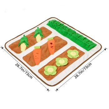 - Pet vitamin complex nutrition tabletsInjoya Vegetable Garden Snuffle Mat