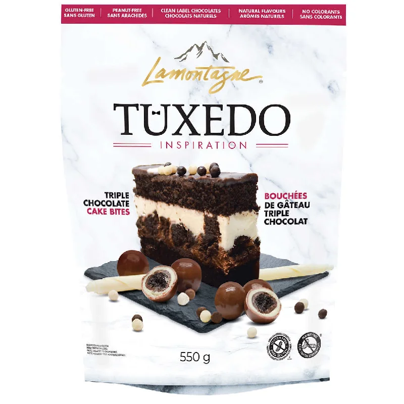 - Parrot climbing and standing wooden frameLamontagne Tuxedo Cake Bites 500 g