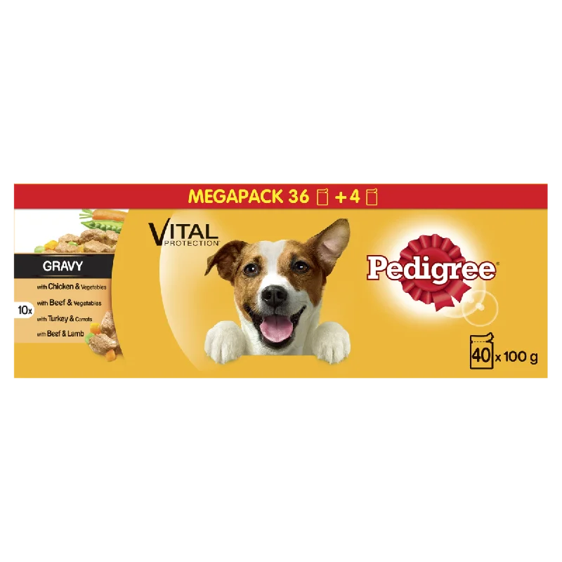 - ​​Pet toys under    yuanPedigree Dog Pouches Mixed Varieties in Gravy 40x100g