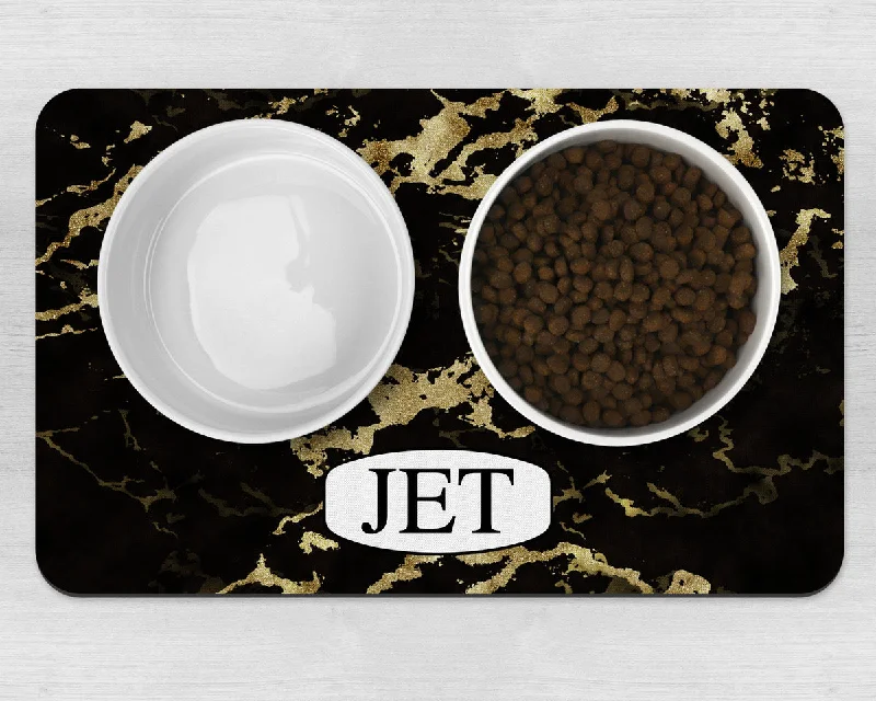 - Winter warm clothes for short-haired dogsPersonalised Black Marble Effect Neoprene Pet Bowl Placemat - Winter warm clothes for short-haired dogsPersonalised Black Marble Effect Neoprene Pet Bowl Placemat