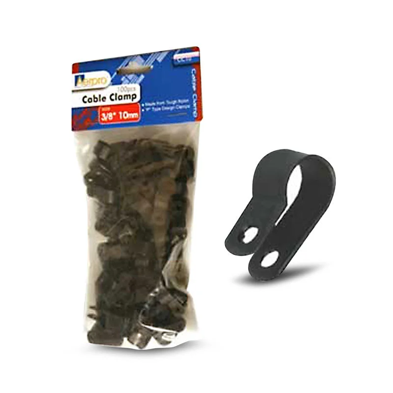- Degradable pet feces bagAerpro CC10 100-Pieces 3/8" 10mm P-Clip Cable Clamps