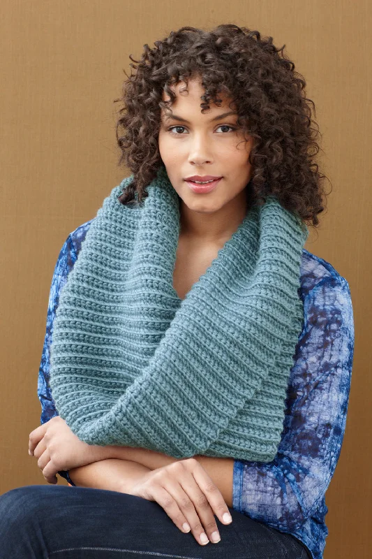---Crystal Falls Cowl Pattern (Crochet) - Version 2